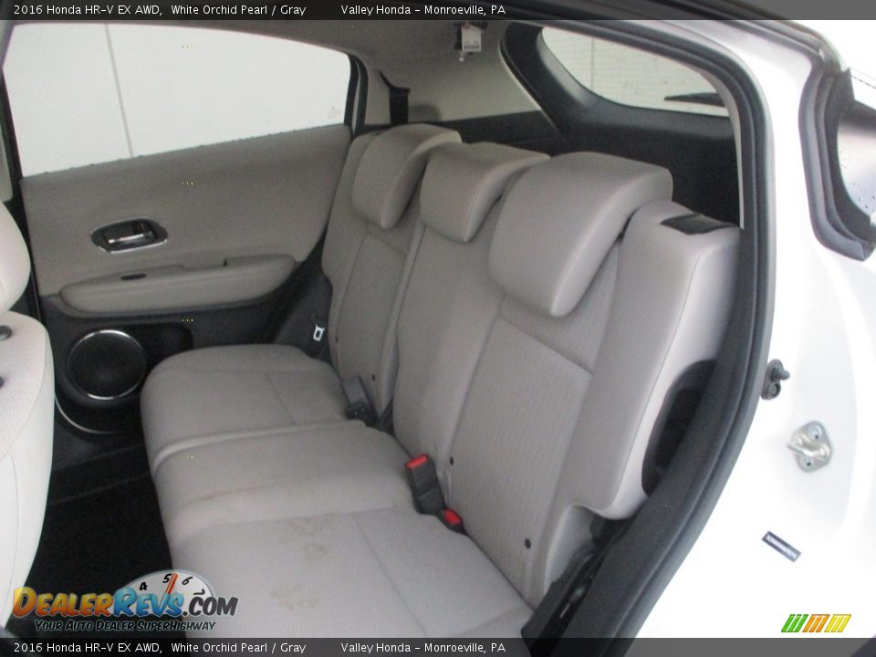 2016 Honda HR-V EX AWD White Orchid Pearl / Gray Photo #14