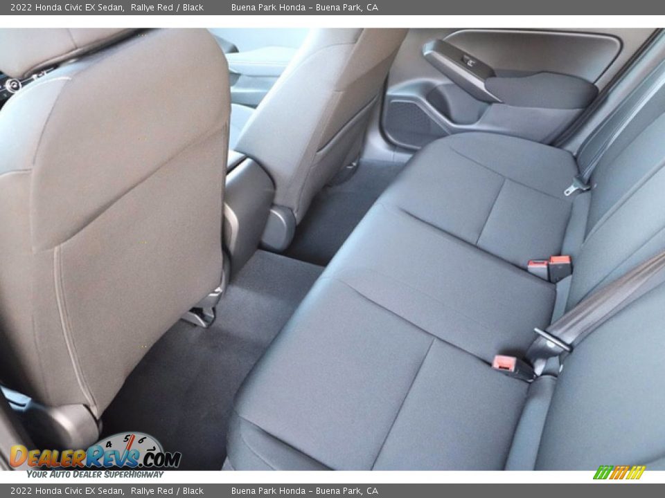 Rear Seat of 2022 Honda Civic EX Sedan Photo #10