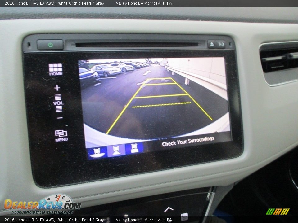 2016 Honda HR-V EX AWD White Orchid Pearl / Gray Photo #17