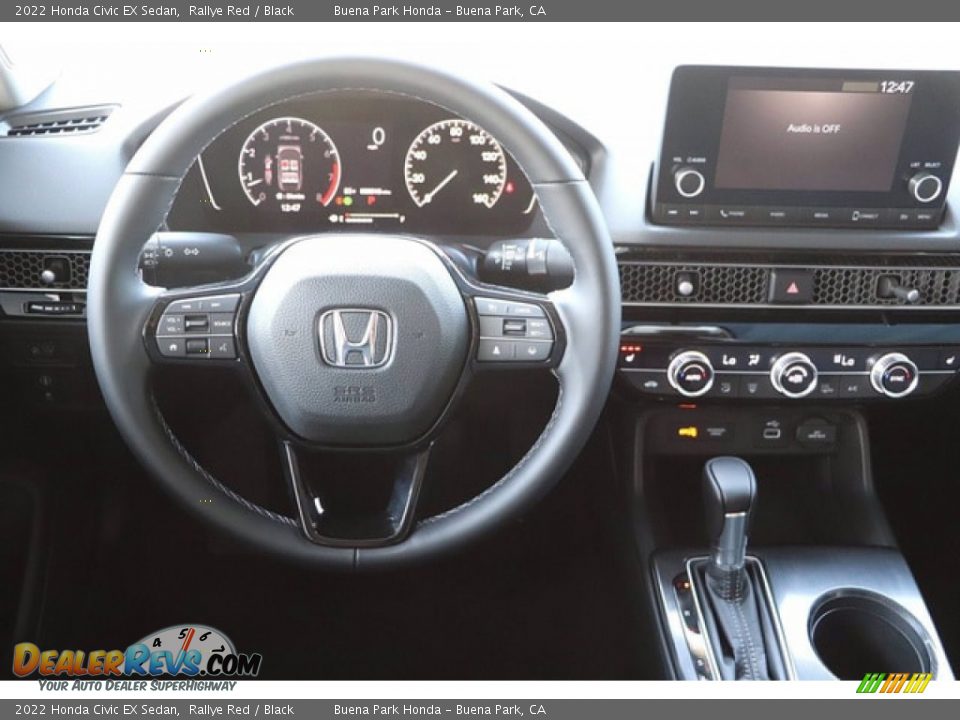 Dashboard of 2022 Honda Civic EX Sedan Photo #12