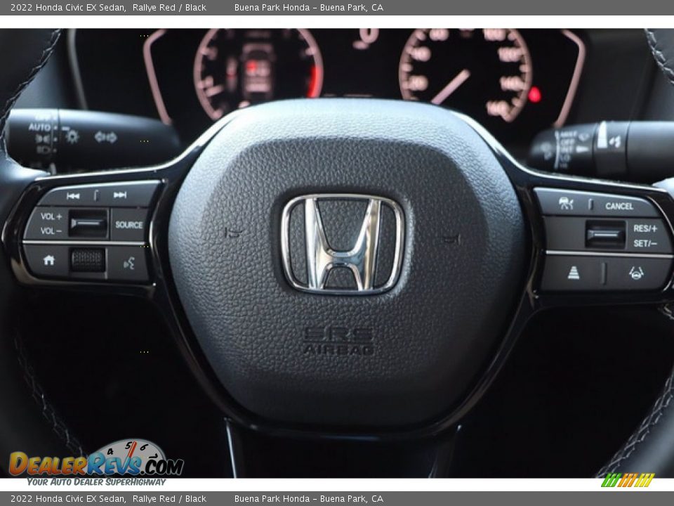 2022 Honda Civic EX Sedan Steering Wheel Photo #16