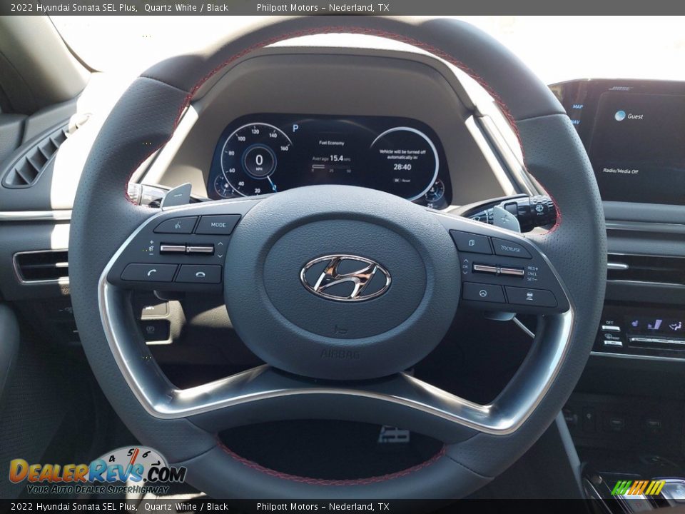 2022 Hyundai Sonata SEL Plus Steering Wheel Photo #15