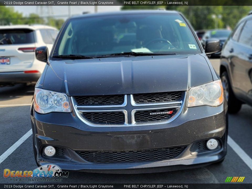 2019 Dodge Grand Caravan SXT Granite Pearl / Black/Light Graystone Photo #2