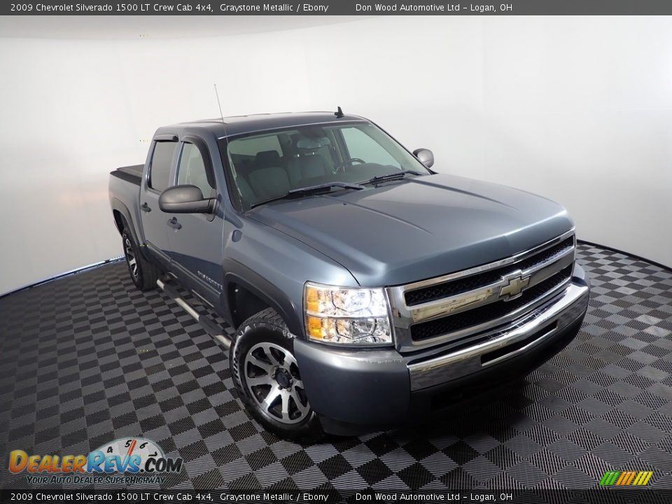 2009 Chevrolet Silverado 1500 LT Crew Cab 4x4 Graystone Metallic / Ebony Photo #2