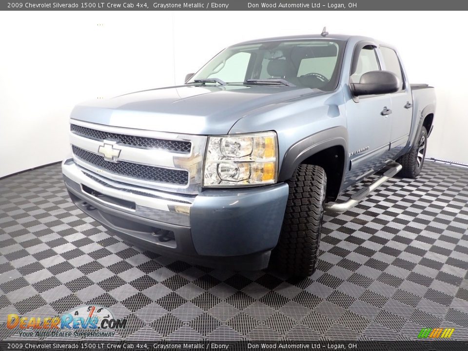 2009 Chevrolet Silverado 1500 LT Crew Cab 4x4 Graystone Metallic / Ebony Photo #4