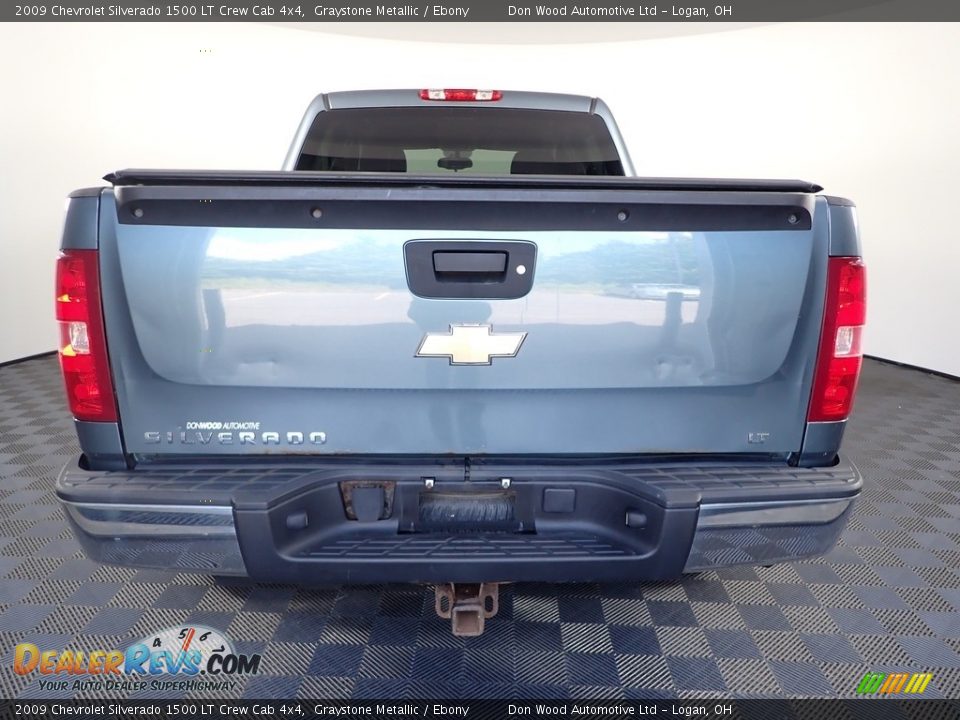 2009 Chevrolet Silverado 1500 LT Crew Cab 4x4 Graystone Metallic / Ebony Photo #7