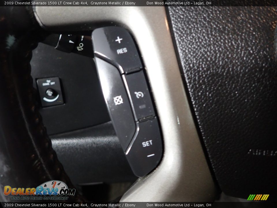 2009 Chevrolet Silverado 1500 LT Crew Cab 4x4 Graystone Metallic / Ebony Photo #19