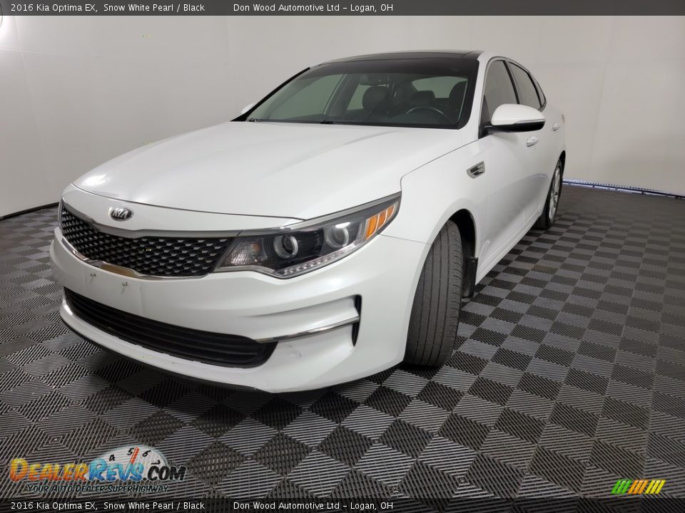 2016 Kia Optima EX Snow White Pearl / Black Photo #6