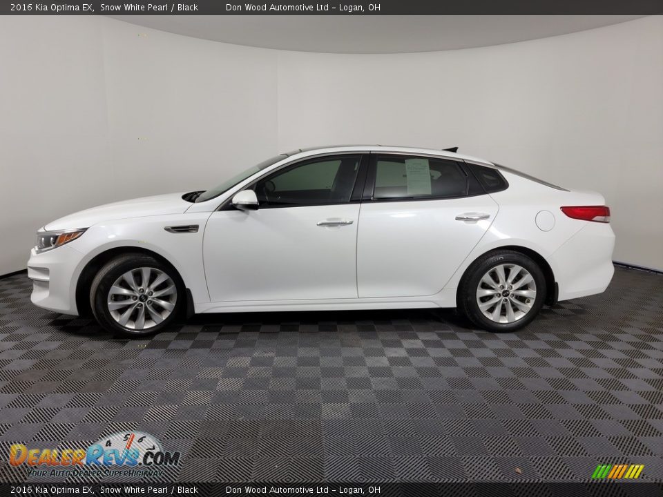 2016 Kia Optima EX Snow White Pearl / Black Photo #7