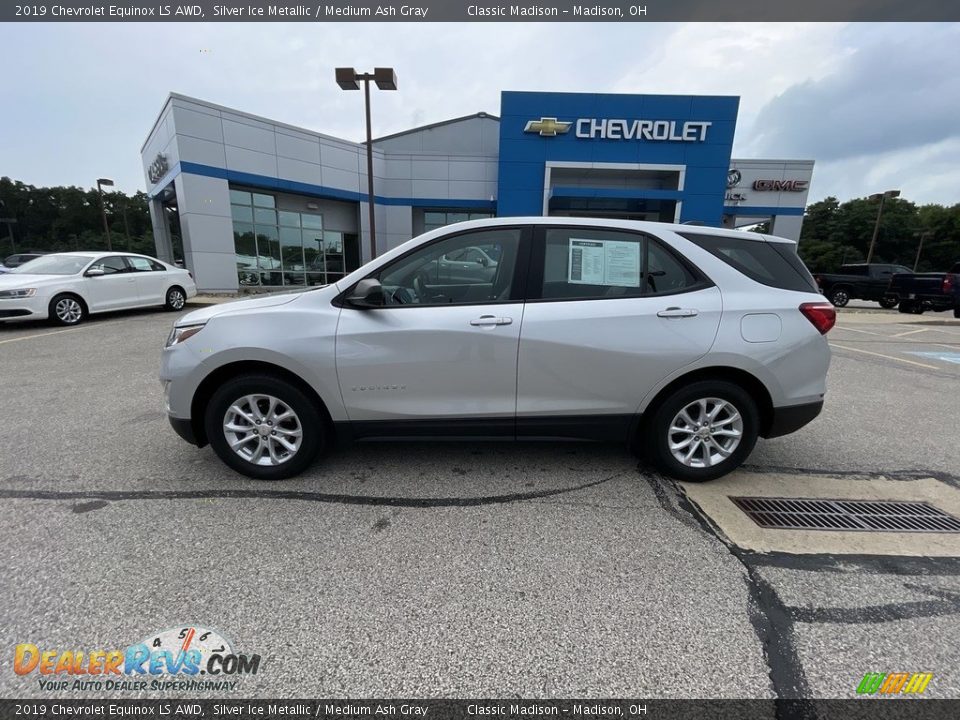 2019 Chevrolet Equinox LS AWD Silver Ice Metallic / Medium Ash Gray Photo #2