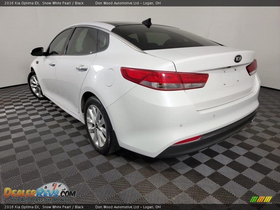 2016 Kia Optima EX Snow White Pearl / Black Photo #8