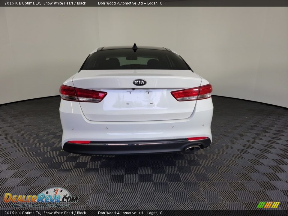 2016 Kia Optima EX Snow White Pearl / Black Photo #9