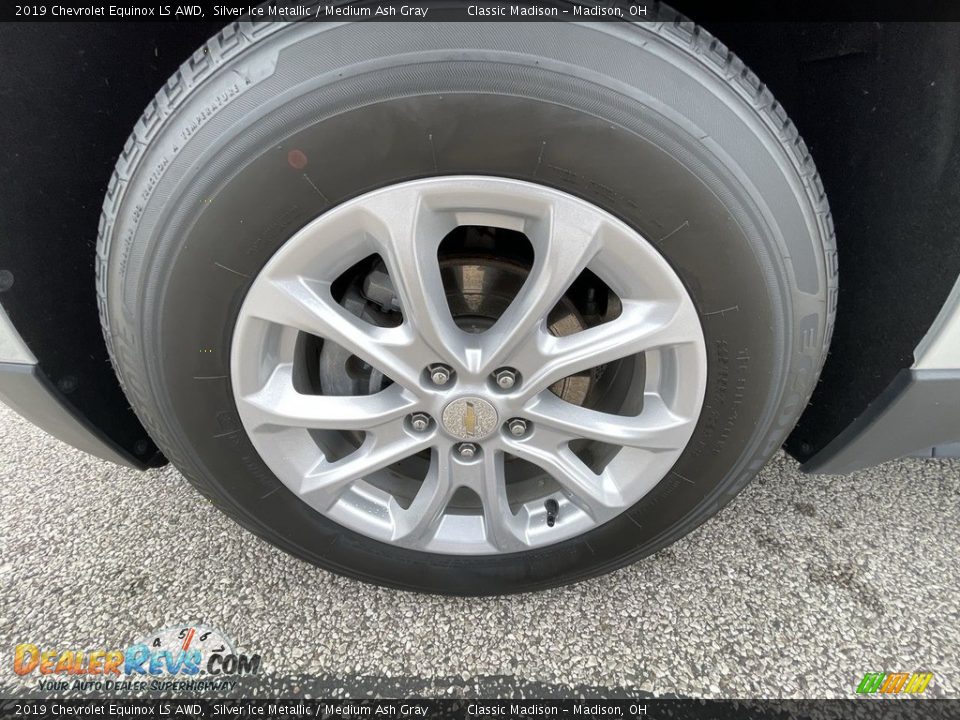 2019 Chevrolet Equinox LS AWD Silver Ice Metallic / Medium Ash Gray Photo #5