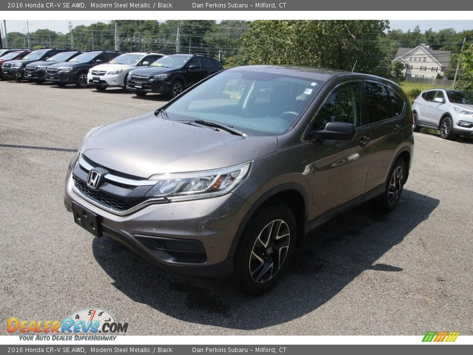 2016 Honda CR-V SE AWD Modern Steel Metallic / Black Photo #1