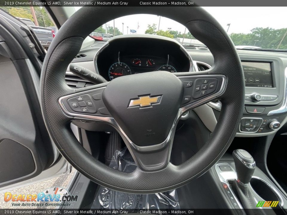 2019 Chevrolet Equinox LS AWD Silver Ice Metallic / Medium Ash Gray Photo #9