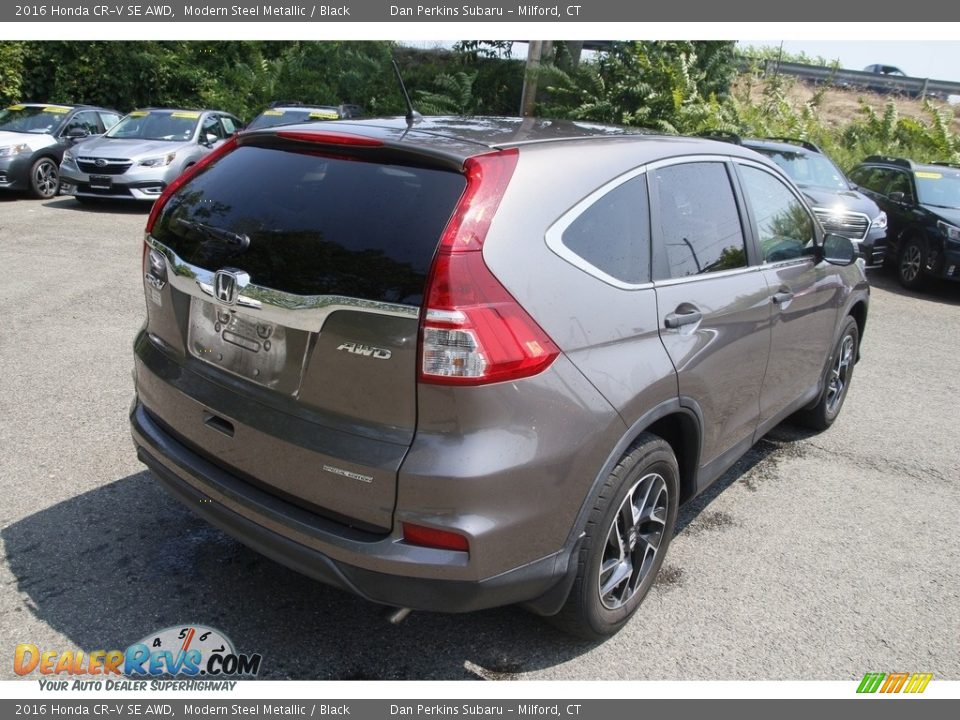 2016 Honda CR-V SE AWD Modern Steel Metallic / Black Photo #5