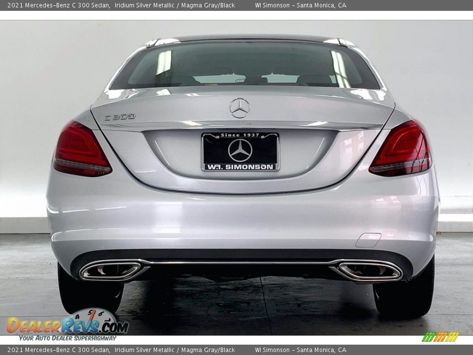 2021 Mercedes-Benz C 300 Sedan Iridium Silver Metallic / Magma Gray/Black Photo #3