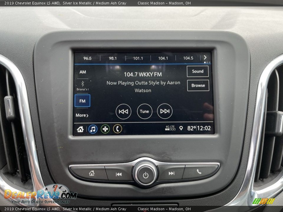 2019 Chevrolet Equinox LS AWD Silver Ice Metallic / Medium Ash Gray Photo #11