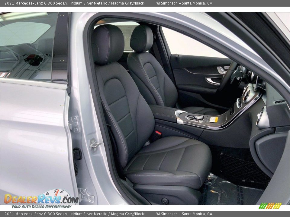 Magma Gray/Black Interior - 2021 Mercedes-Benz C 300 Sedan Photo #5