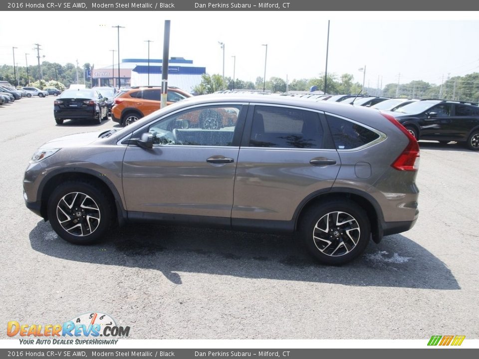 2016 Honda CR-V SE AWD Modern Steel Metallic / Black Photo #8