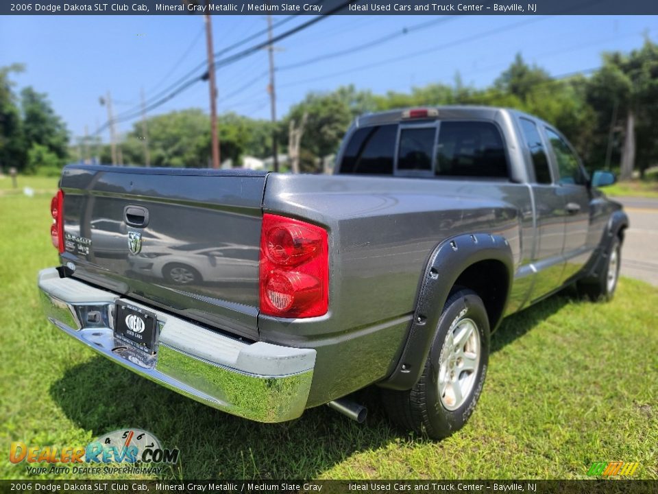 2006 Dodge Dakota SLT Club Cab Mineral Gray Metallic / Medium Slate Gray Photo #3