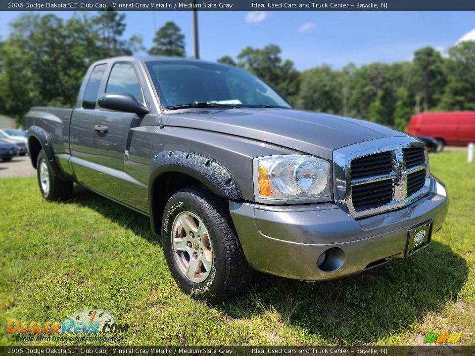 2006 Dodge Dakota SLT Club Cab Mineral Gray Metallic / Medium Slate Gray Photo #4