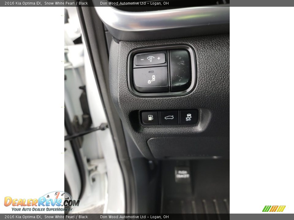 2016 Kia Optima EX Snow White Pearl / Black Photo #22