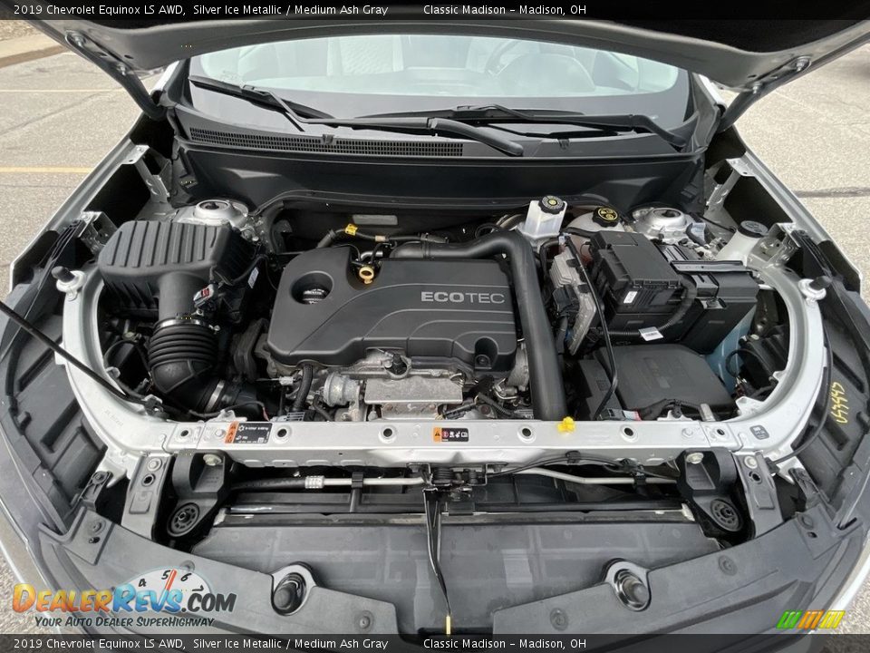 2019 Chevrolet Equinox LS AWD Silver Ice Metallic / Medium Ash Gray Photo #17