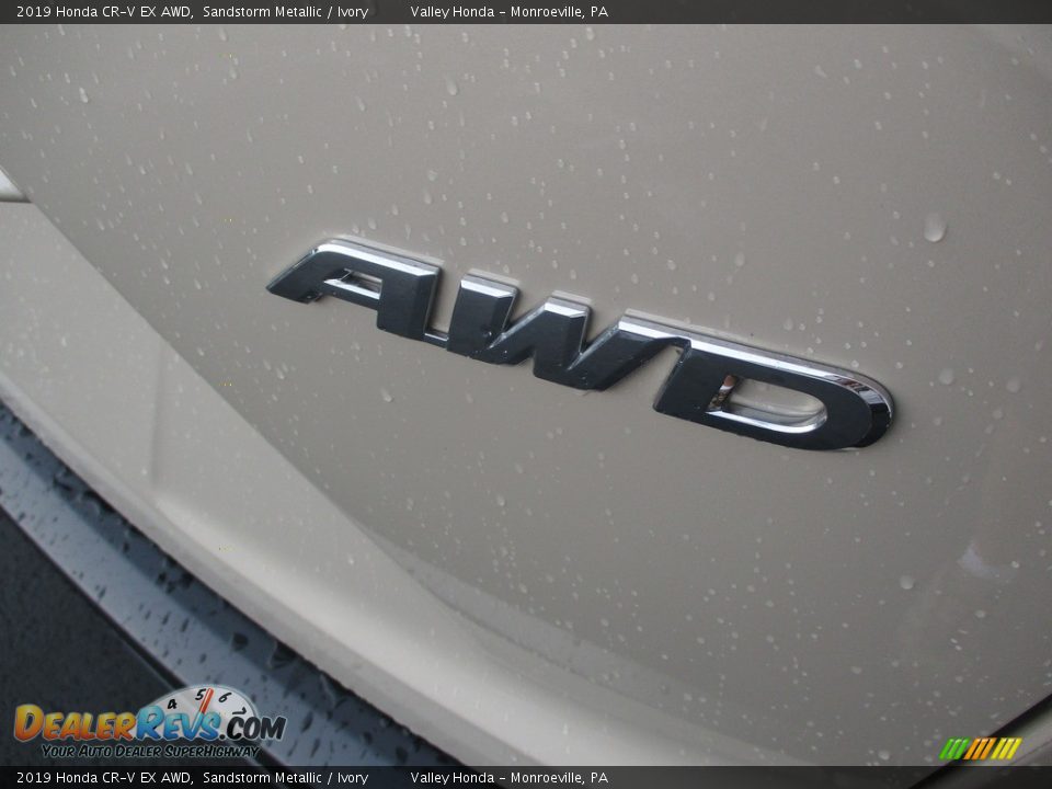 2019 Honda CR-V EX AWD Sandstorm Metallic / Ivory Photo #6