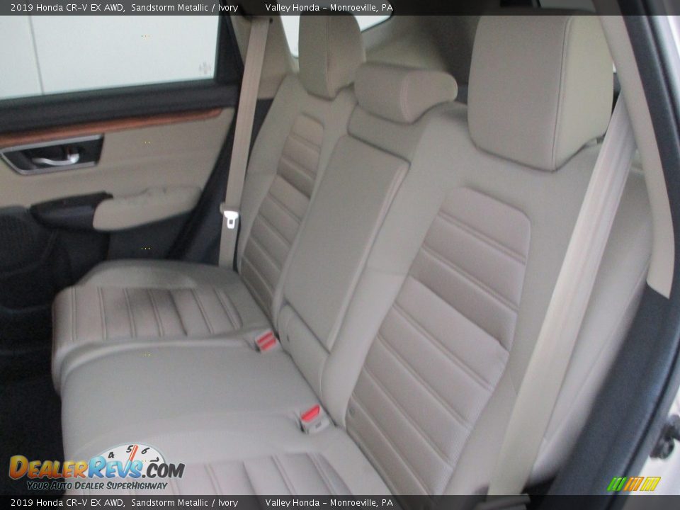 2019 Honda CR-V EX AWD Sandstorm Metallic / Ivory Photo #14