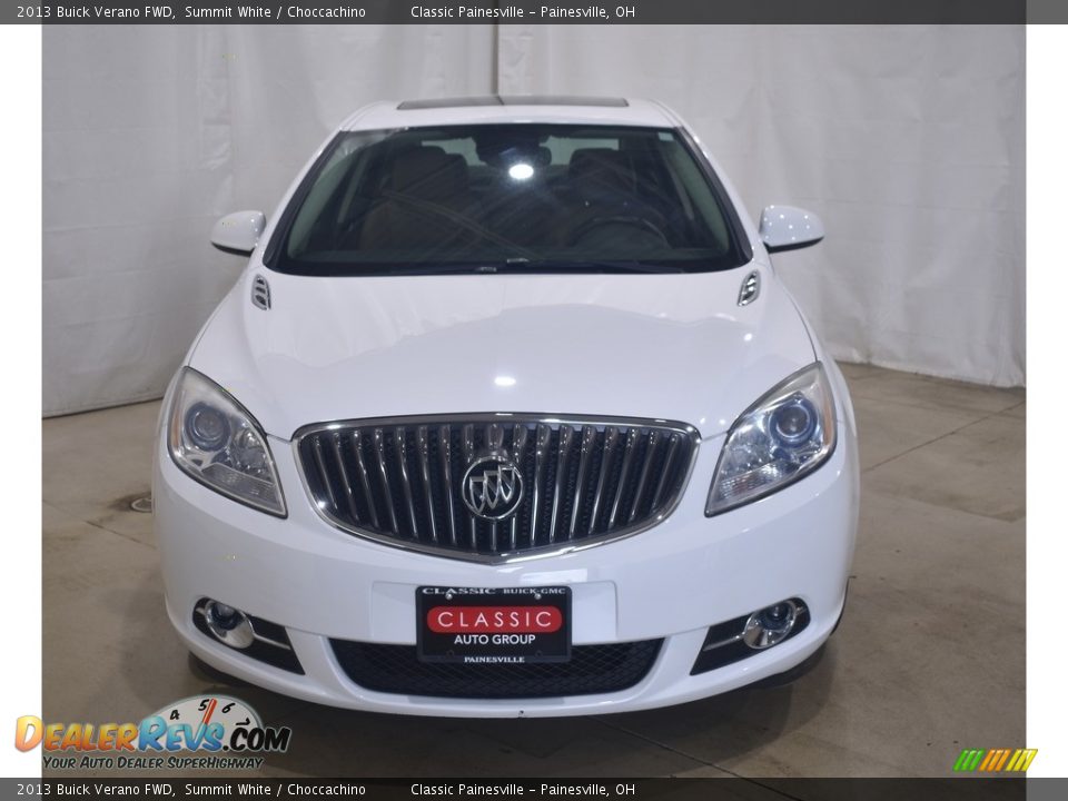 2013 Buick Verano FWD Summit White / Choccachino Photo #4