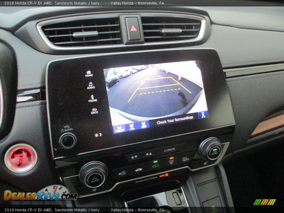 2019 Honda CR-V EX AWD Sandstorm Metallic / Ivory Photo #17