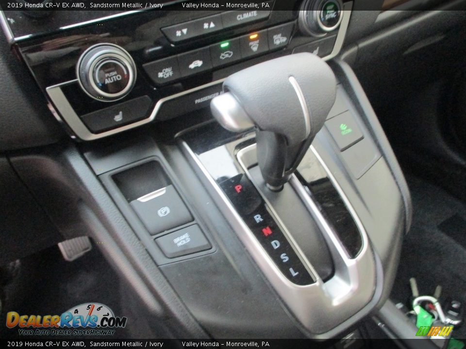 2019 Honda CR-V EX AWD Sandstorm Metallic / Ivory Photo #18