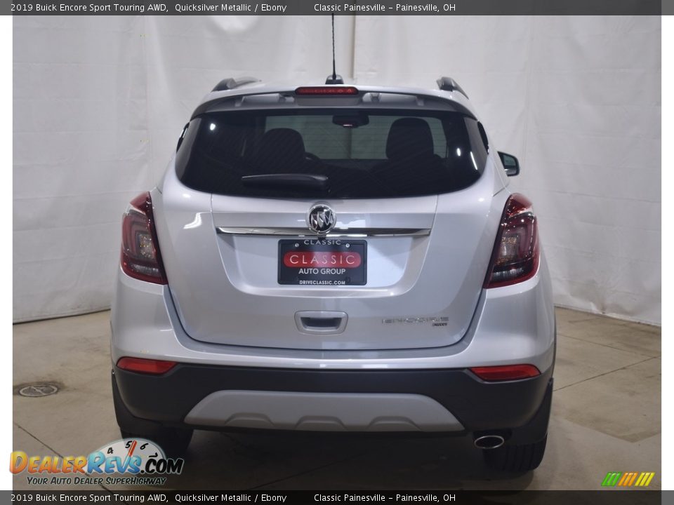 2019 Buick Encore Sport Touring AWD Quicksilver Metallic / Ebony Photo #3