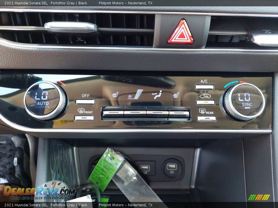 2021 Hyundai Sonata SEL Portofino Gray / Black Photo #21