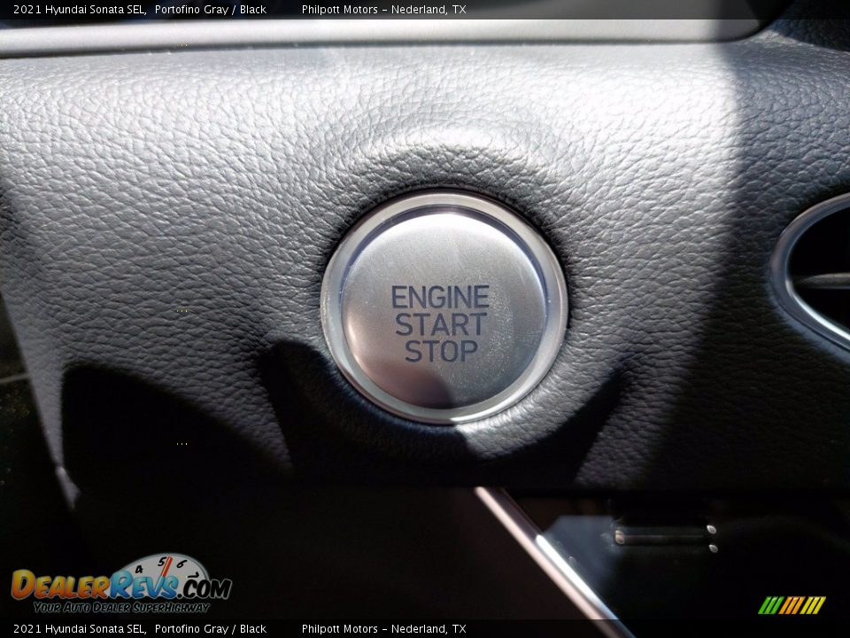 2021 Hyundai Sonata SEL Portofino Gray / Black Photo #22