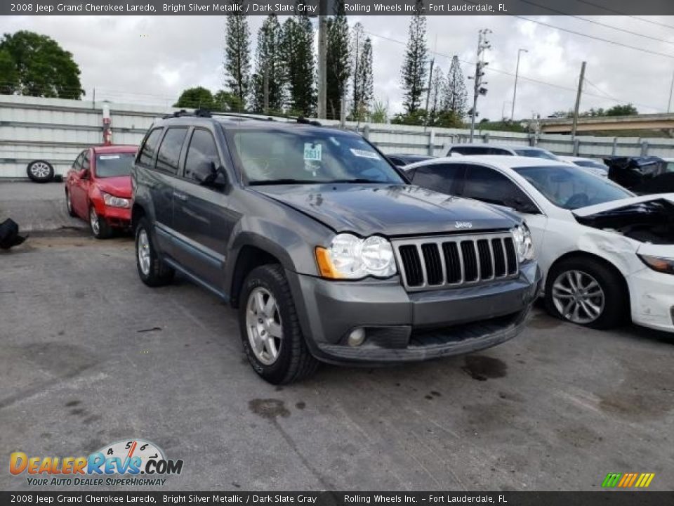 2008 Jeep Grand Cherokee Laredo Bright Silver Metallic / Dark Slate Gray Photo #1