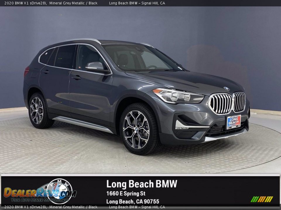 2020 BMW X1 sDrive28i Mineral Grey Metallic / Black Photo #1