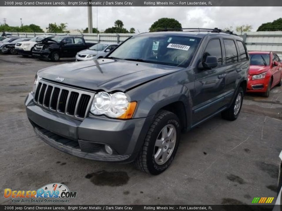 2008 Jeep Grand Cherokee Laredo Bright Silver Metallic / Dark Slate Gray Photo #2