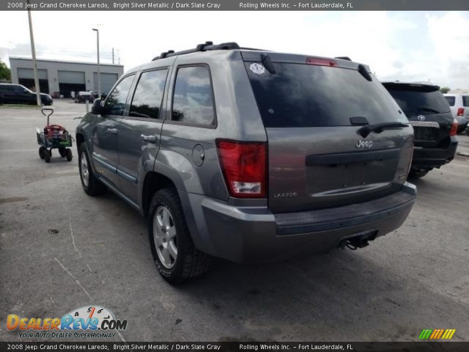 2008 Jeep Grand Cherokee Laredo Bright Silver Metallic / Dark Slate Gray Photo #3