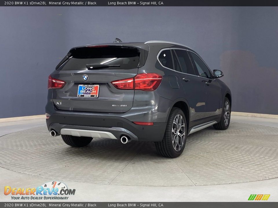 2020 BMW X1 sDrive28i Mineral Grey Metallic / Black Photo #5