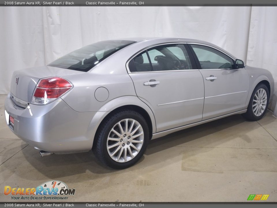 2008 Saturn Aura XR Silver Pearl / Black Photo #2