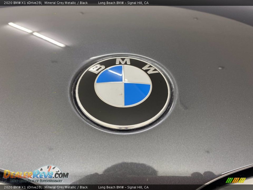 2020 BMW X1 sDrive28i Mineral Grey Metallic / Black Photo #8