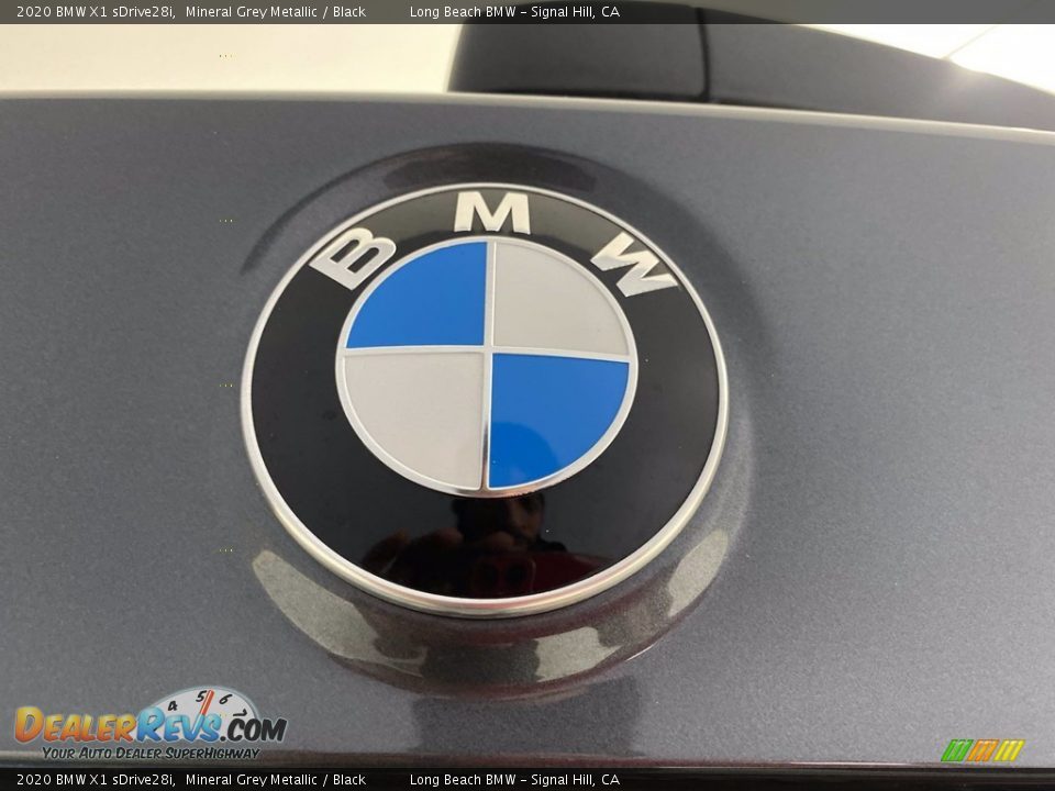 2020 BMW X1 sDrive28i Mineral Grey Metallic / Black Photo #10