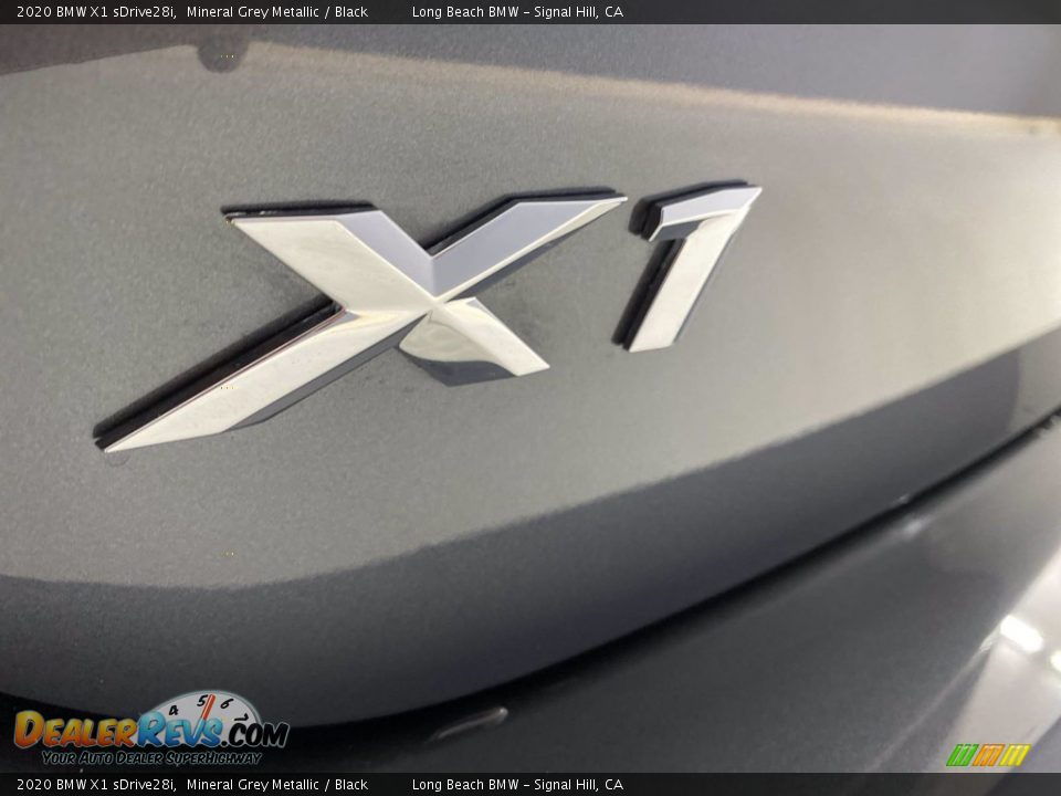 2020 BMW X1 sDrive28i Mineral Grey Metallic / Black Photo #11