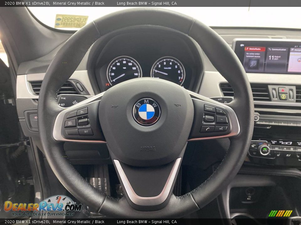 2020 BMW X1 sDrive28i Mineral Grey Metallic / Black Photo #18