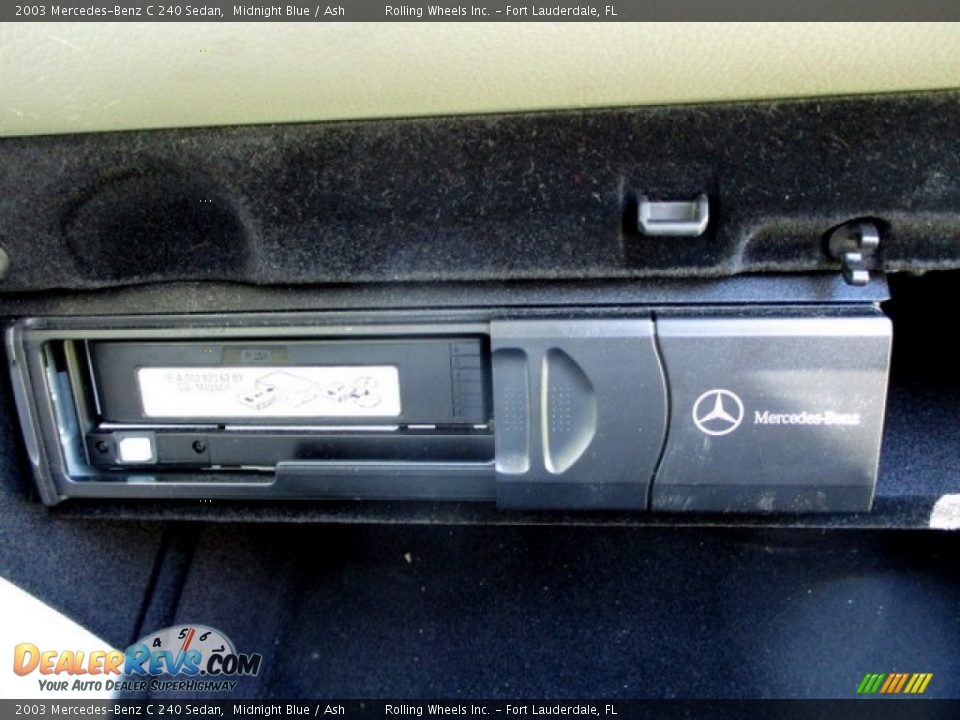 2003 Mercedes-Benz C 240 Sedan Midnight Blue / Ash Photo #18