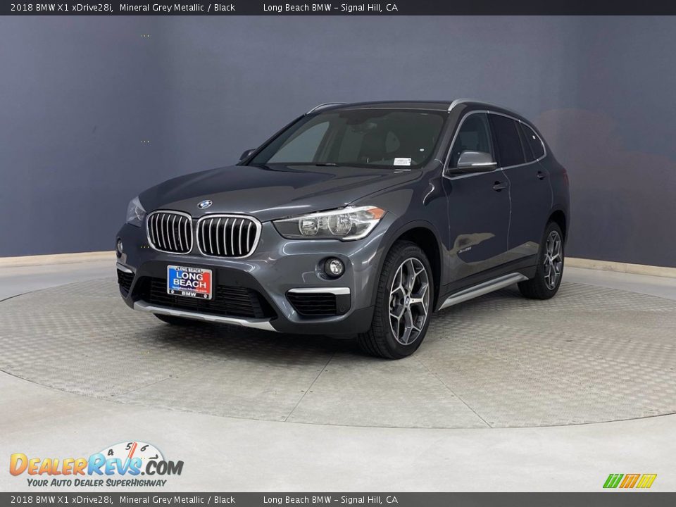 2018 BMW X1 xDrive28i Mineral Grey Metallic / Black Photo #3