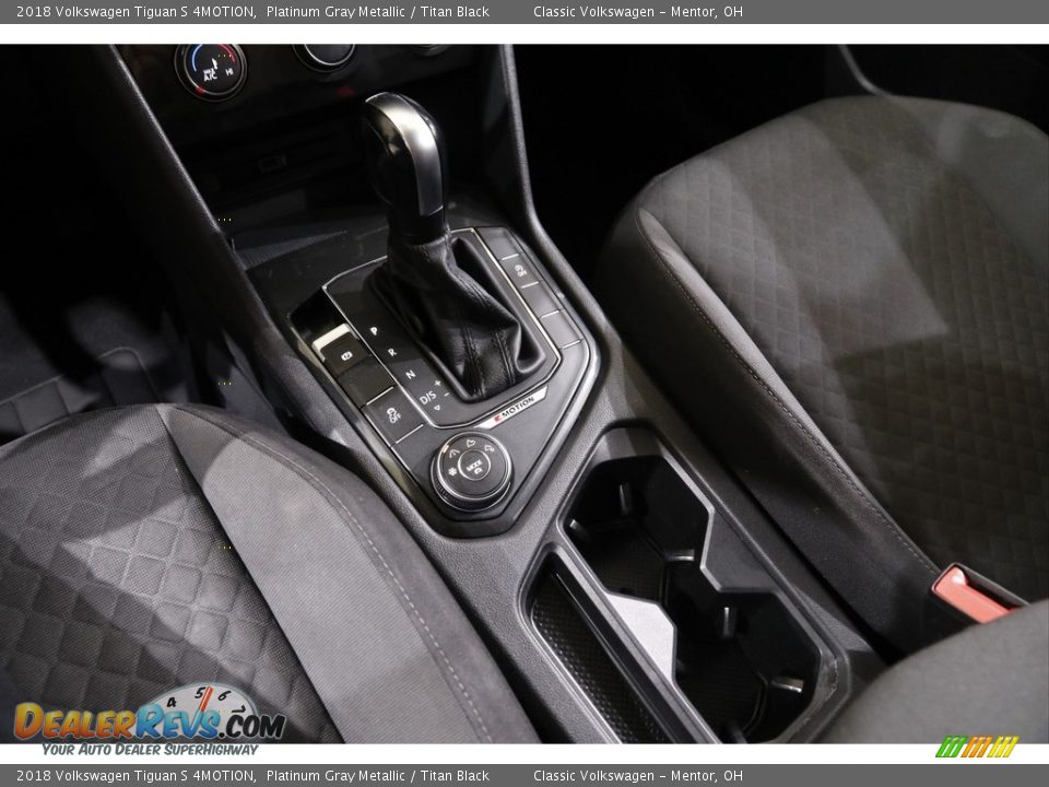 2018 Volkswagen Tiguan S 4MOTION Platinum Gray Metallic / Titan Black Photo #12