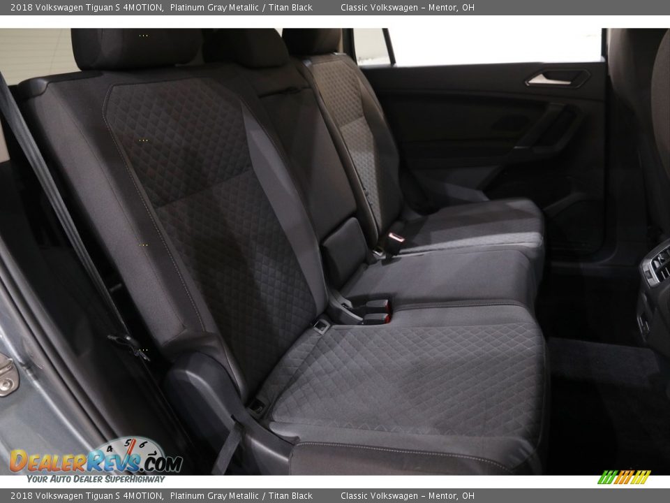 2018 Volkswagen Tiguan S 4MOTION Platinum Gray Metallic / Titan Black Photo #14